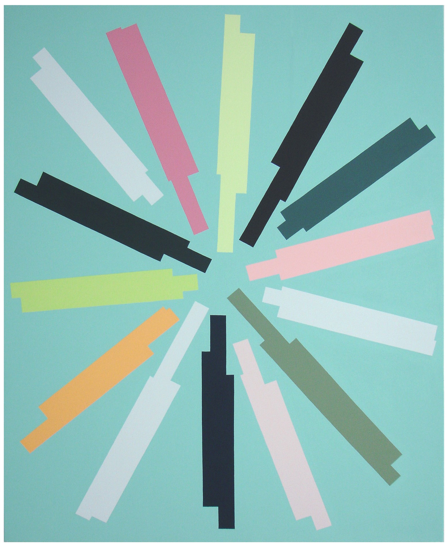 Untitled, 2011, acrylic on canvas, 162 x 130 cm.